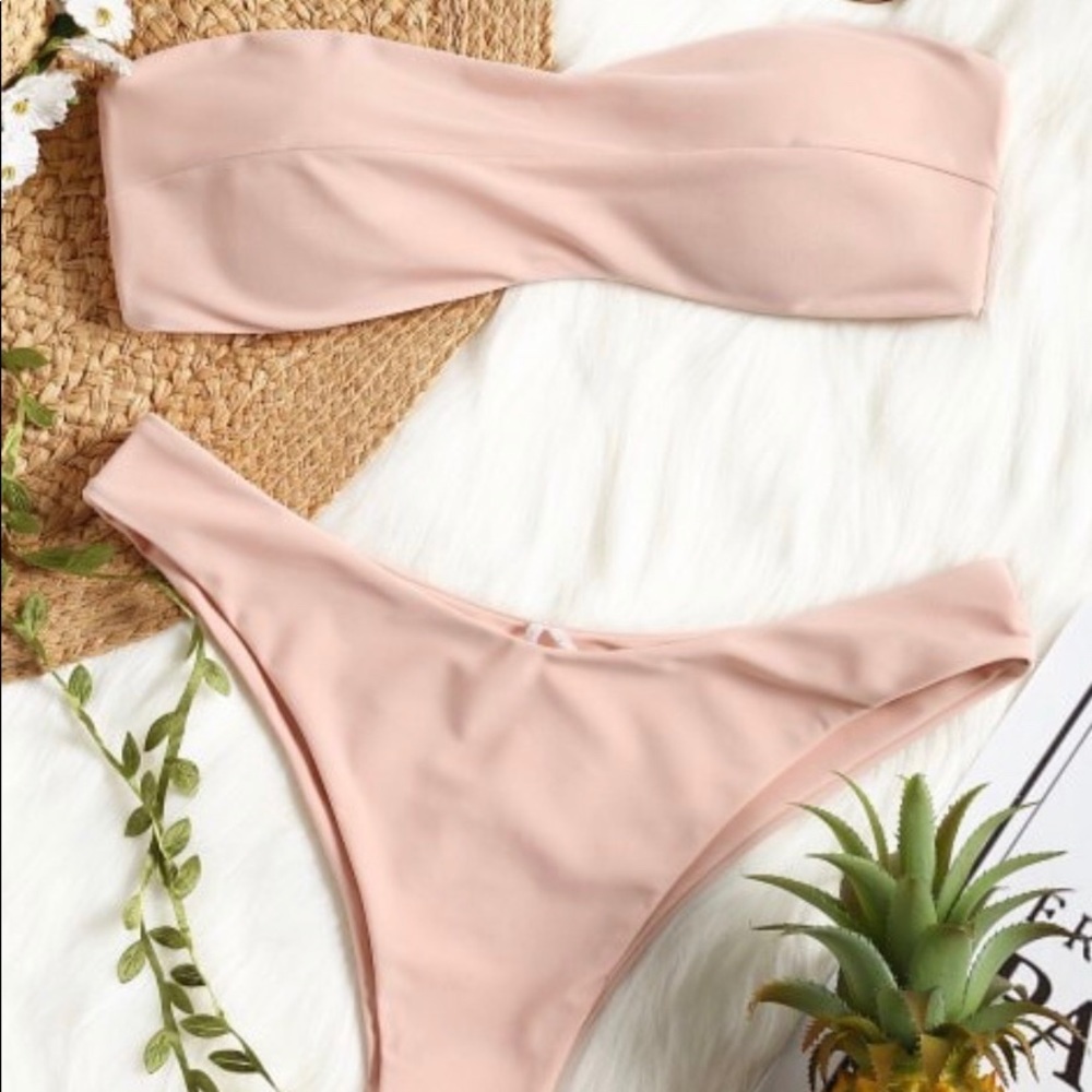 Padded Bandeau Bathing Suit